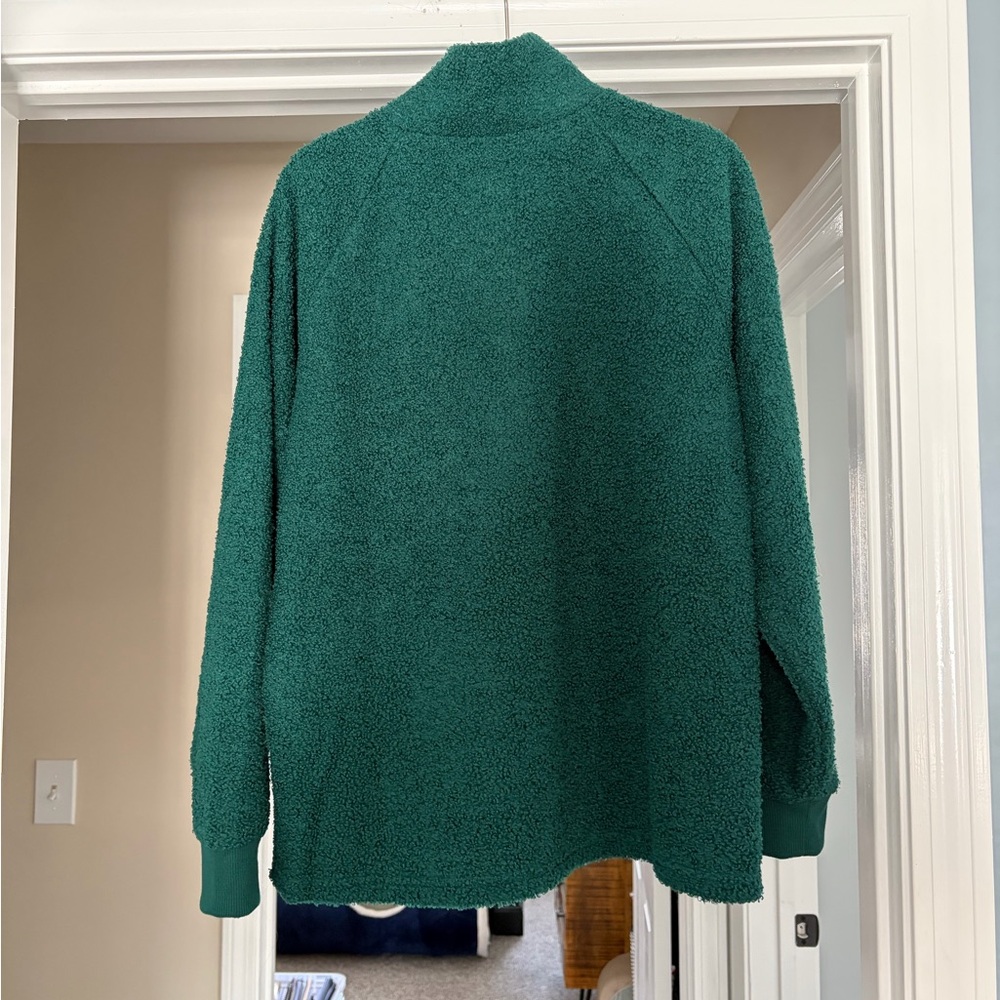 ON 34th Green Fuzzy Pajamas - Picture 2 of 4